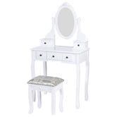 Ever Dreaming Living Alice Dressing Table with Stool