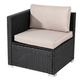 Ever Dreaming Living 5 Seater Shepard Outdoor Lounge &amp; Coffee Table Set
