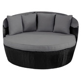 Ever Dreaming Living Grey Rattan Outdoor Daybed