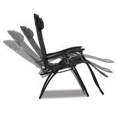 Ever Dreaming Living Black Reclining Outdoor Chairs