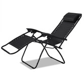 Ever Dreaming Living Black Reclining Outdoor Chairs