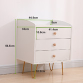 Ever Dreaming Living Amare Bedside Table