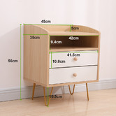 Ever Dreaming Living Izzy Bedside Table