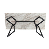 Ever Dreaming Living Faerlin 170cm Faux Marble Dining Table