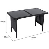 Ever Dreaming Living 8 Seater Damon Outdoor Dining Set
