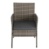 Ever Dreaming Living 2 Seater Wynford PE Wicker Outdoor Bistro Set