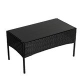 Ever Dreaming Living 4 Seater Wynford PE Wicker Outdoor Sofa Set
