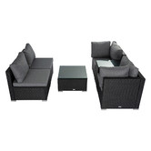 Ever Dreaming Living 4 Seater Amelia Outdoor Lounge Set