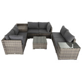 Ever Dreaming Living 6 Seater Amelia Outdoor Lounge Set