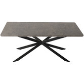 Ever Dreaming Living Zurvan Faux Marble Dining Table