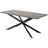 Ever Dreaming Living Zurvan Faux Marble Dining Table
