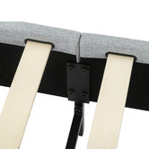 Ever Dreaming Living Light Grey Kinsley Bed Base