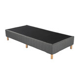 Ever Dreaming Living Dark Grey Rylee Steel Bed Base