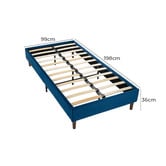 Ever Dreaming Living Blue Kinsley Bed Base