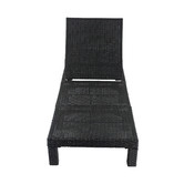 Ever Dreaming Living 3 Piece Zaiden PE Wicker Sun Lounge &amp; Side Table Set