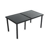 Ever Dreaming Living 6 Seater Cove Outdoor Dining Table Set