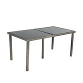 Ever Dreaming Living 6 Seater Cove Outdoor Dining Table Set