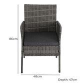 Ever Dreaming Living 6 Seater Cove Outdoor Dining Table Set