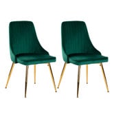 Ever Dreaming Living Timur Velvet Side Chairs