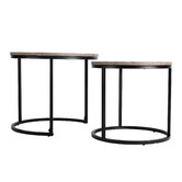 Ever Dreaming Living 2 Piece Alexander Nesting Coffee Table Set