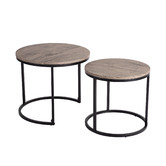 Ever Dreaming Living 2 Piece Alexander Nesting Coffee Table Set