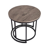 Ever Dreaming Living 2 Piece Alexander Nesting Coffee Table Set