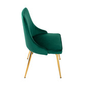 Ever Dreaming Living Timur Velvet Side Chairs