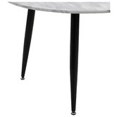 Ever Dreaming Living Zael Faux Marble Coffee Table