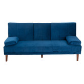Ever Dreaming Living Kalisha 3 Seater Velvet Sofa Bed