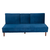 Ever Dreaming Living Kalisha 3 Seater Velvet Sofa Bed