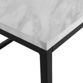 Ever Dreaming Living Gael Rectangular Faux Marble Coffee Table