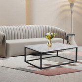 Ever Dreaming Living Gael Rectangular Faux Marble Coffee Table