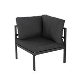 Ever Dreaming Living 4 Seater Cyan Outdoor Lounge Set