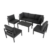 Ever Dreaming Living 6 Seater Lyon Outdoor Lounge Set
