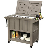 Ever Dreaming Living Tamara Outdoor Bar Cart