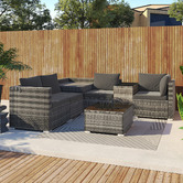 Ever Dreaming Living 4 Seater Zuri Outdoor Lounge Set 