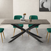 Ever Dreaming Living Zurvan Faux Marble Dining Table