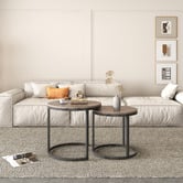 Ever Dreaming Living 2 Piece Alexander Nesting Side Table Set