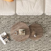 Ever Dreaming Living 2 Piece Alexander Nesting Side Table Set