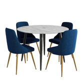 Ever Dreaming Living 4 Seater Mariko Dining Table &amp; Chair Set