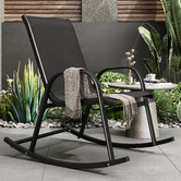 Ever Dreaming Living Arden High Back Outdoor Rocking Chair
