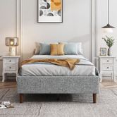 Ever Dreaming Living Light Grey Kinsley Bed Base