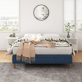Ever Dreaming Living Blue Rylee Steel Bed Base