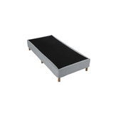 Ever Dreaming Living Light Grey Rylee Steel Bed Base