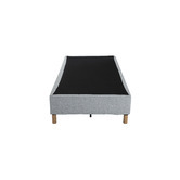 Ever Dreaming Living Light Grey Rylee Steel Bed Base