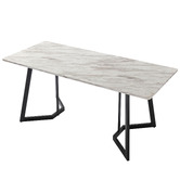 Ever Dreaming Living 6 Seater Marcus Dining Table &amp; Chair Set