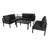 Ever Dreaming Living 6 Seater Alnico Outdoor Lounge Set