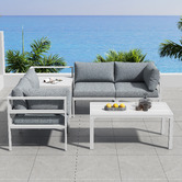 Ever Dreaming Living 4 Seater Alnico Outdoor Lounge Set