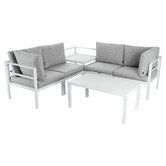 Ever Dreaming Living 4 Seater Alnico Outdoor Lounge Set
