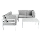 Ever Dreaming Living 4 Seater Alnico Outdoor Lounge Set